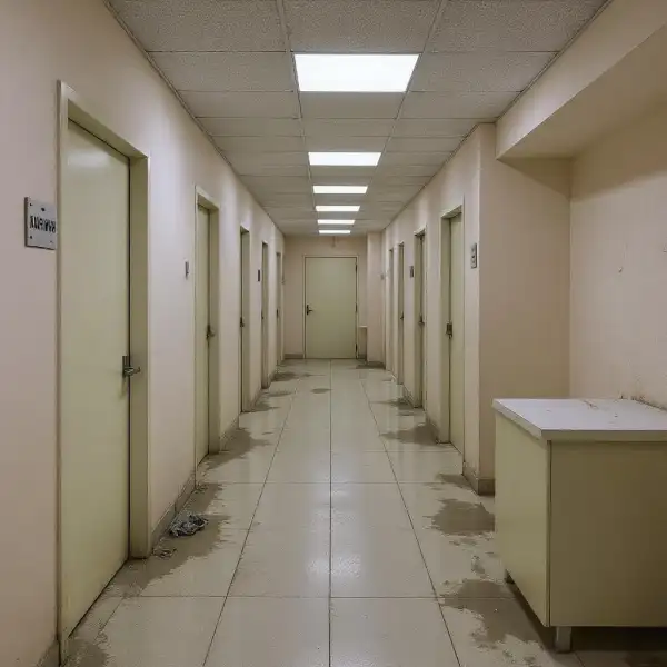 Диагностический центр с несколькими кабинетами - до уборки